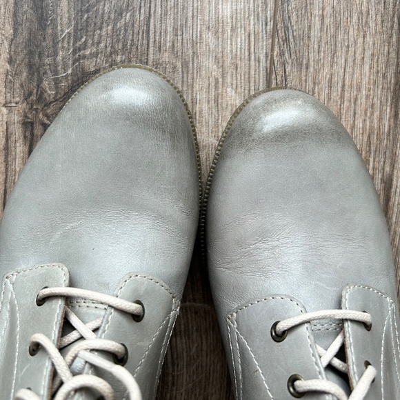 Dr. Martens Marcie Grey Wedge Boots | 10 - Picture 5 of 15